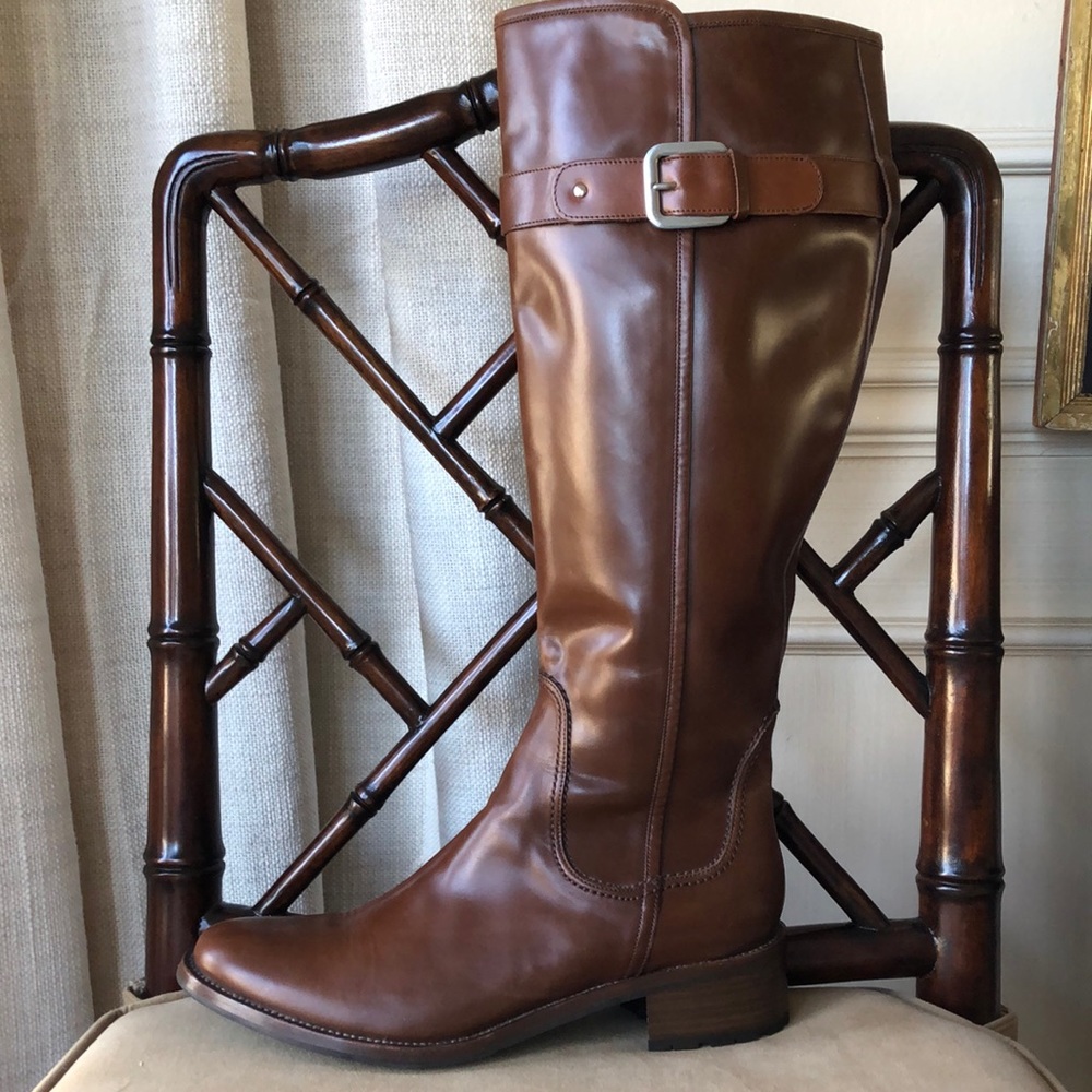 COLE HAAN Equestrian style Knee Height Boot